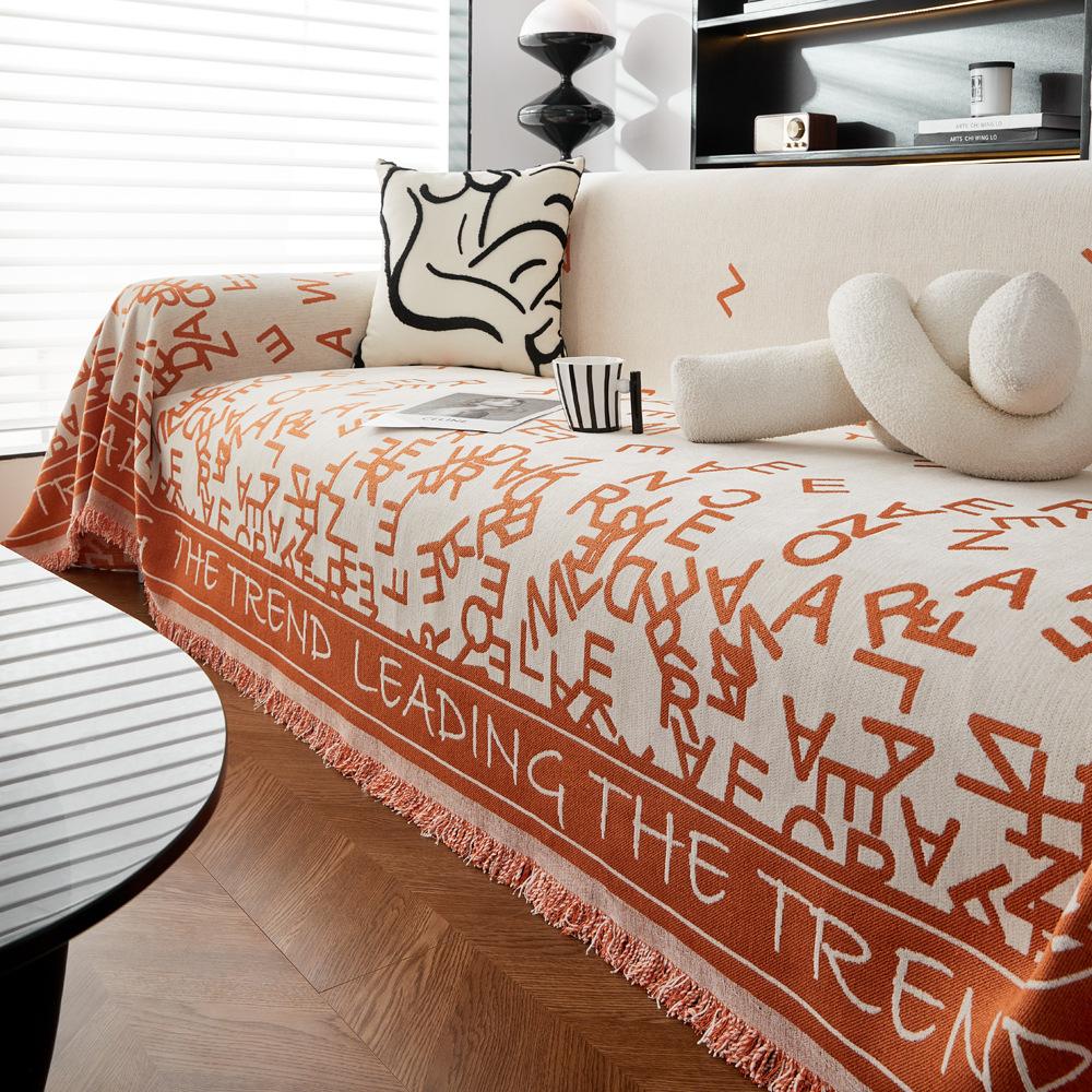 Universal Sofa Cover Towel Nordic Style All-Inclusive Full Covered Sofa Cover Four Seasons Universal Sofa Cushion Blanket