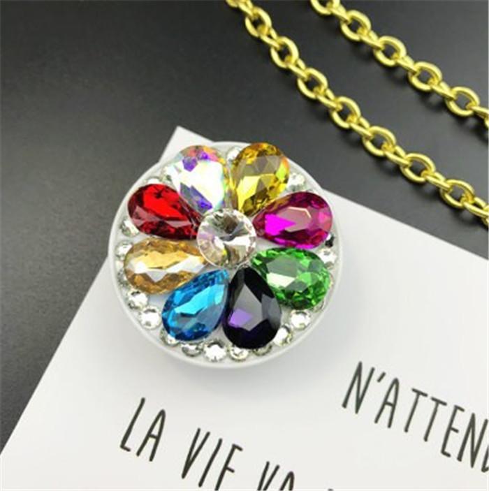 Artifact Bracket Lazy Inlaid Rhinestones Luxury Mobile Phone Case Universal Bracket Ring Bracket