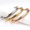 Stainless Steel Wheat Ear Open Bracelet - Fashionable Textured Summer Titanium Couple Jewelry