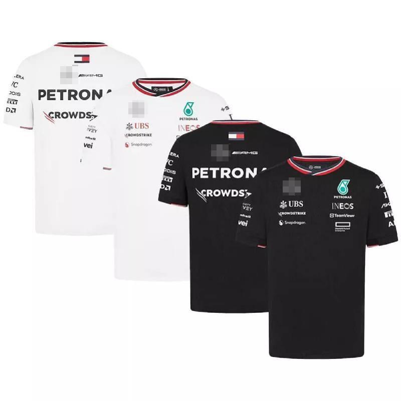 Tricou elegant 2024 F1 -benz Team cu mânecă scurtă și croială confortabilă largă