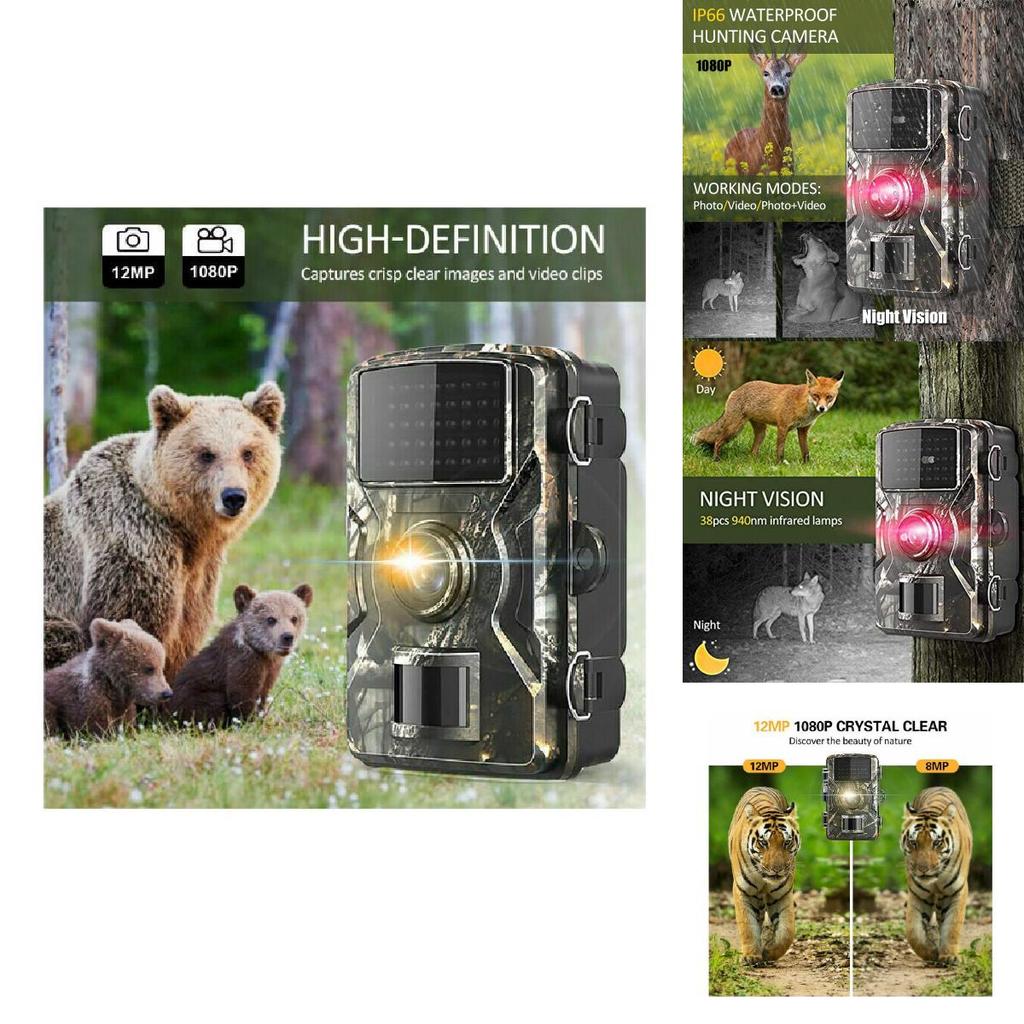 High Definition Wildlife Tracking Camera For Outdoor Use Durable Waterproof Design