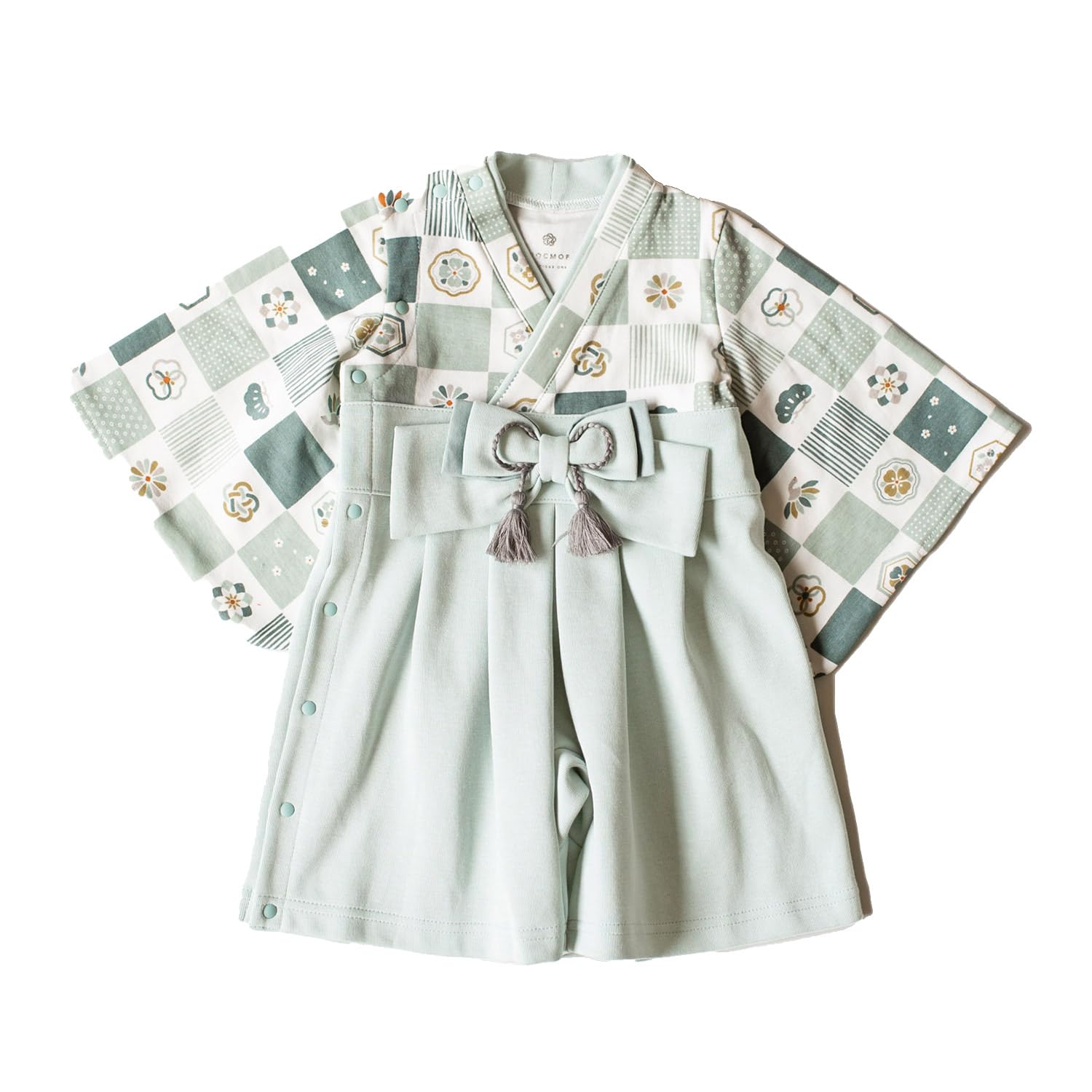 

Mokumof Hakama Baby Mint Size 90 Romper, Clothes, Kimono, Boys , 622-45624, (MT),