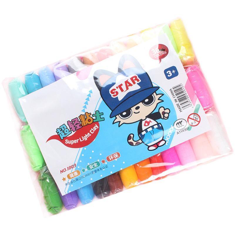 36 Color Play Dough & 24 Color Modeling Clay - Buy 1 Get 1 Free DIY Craft Set for Kids