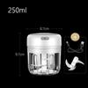 Electric Kitchen Chopper Garlic Masher Meat Grinder Mini Food Garlic Vegetable Chopper Crusher Rechargeable Food Processor