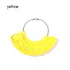 Plastic Generic US/UK Jewelry Size Ring Finger Sizer Gauge Tool Jewelry Measurement Loop Jeweler