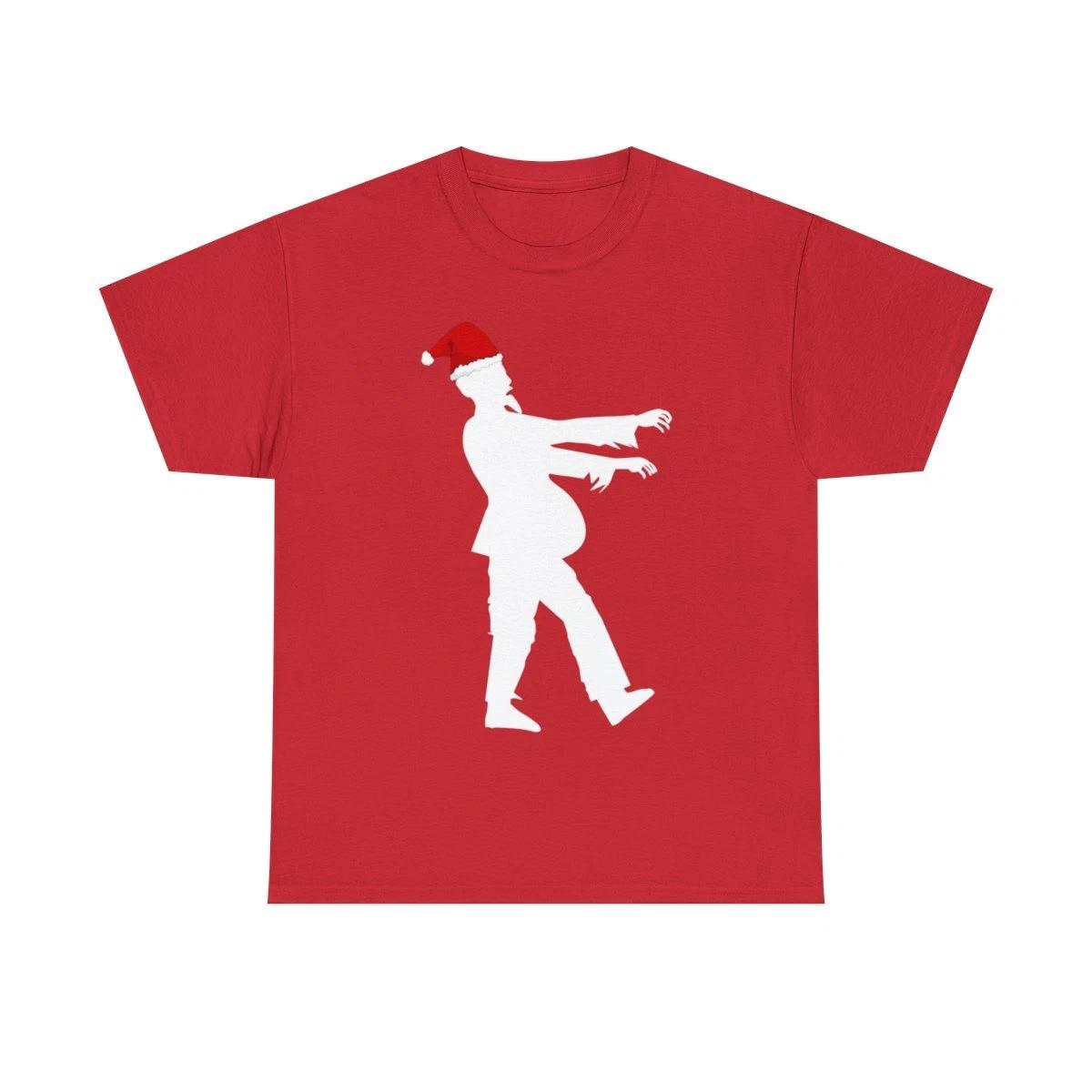 Zombie Santa Graphic Tee Shirt L