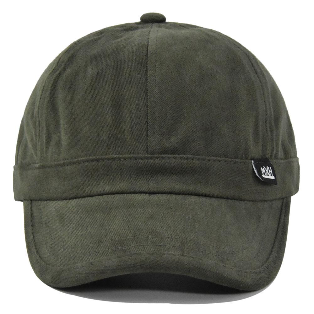 New Short Brim Baseball Cap Solid Color Baseball Cap Korean Version Sun Protection Hat Spring Hat