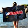 Classic Band L-Limp B-Bizkit Anime Beach Swimming Towel Soft Absorbent Washcloth Children's Gifts for Kids Travel Camping Gym