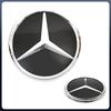 For Mercedes Benz Silver And Black Front Grill Newest 3D Style Emblems W176 W246 W205 W212 W207 W217 W251 R231 W166 X166 X156