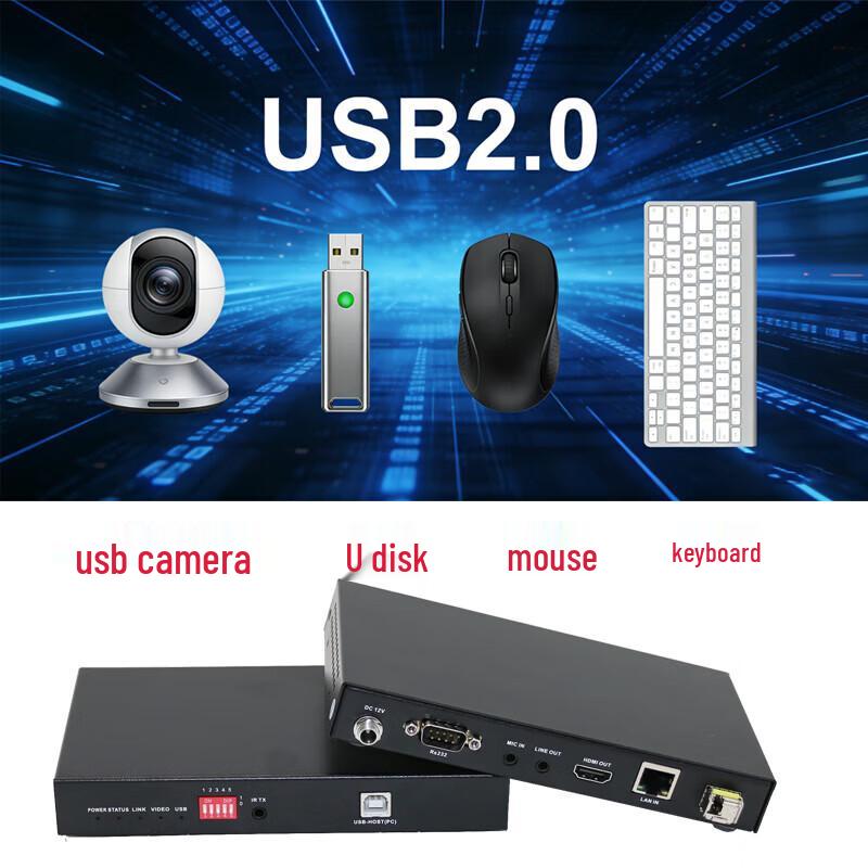 Guangyuxingzhou 4K HDMI KVM Fiber Extender