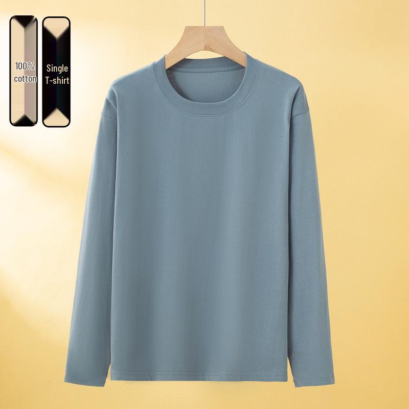 Teen Boys' Cotton Long Sleeve Autumn T-Shirt - Mid & Big Sizes Available