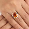 Citrine Gemstone 925 Sterling Silver Handmade Jewelry Designer Ring For Anniversary Gift RR-80-1