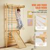 Schwedische Sprossenwand Kletterwand 5 in 1 Holz Indoor Spielplatz Kletterspielzeug