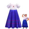 Vibrant Encanto Mirabel Isabela Pepa Princess Dress For Girls' Cosplay Parties