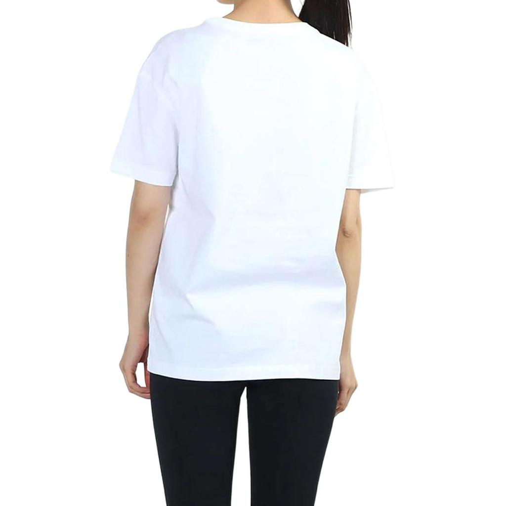 Nike Animal Logo Cartoon Print Sports T-shirt Women Tops White DD1486-100