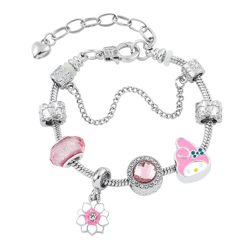 Korean Dongdaemun Y2K Beaded Bracelet - Fresh and Cute Style for Women, Ideal Best Friend Gift