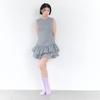 [IHM26SS37] Label Soft Socks Lavender