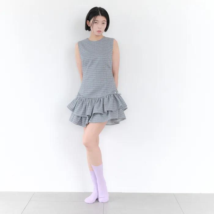 [IHM26SS37] Label Soft Socks Lavender