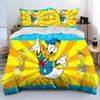 Mickey Maus Cartoon Donald Duck HD Bettdecke Bettwäsche Set Bettbezug Bett Set Steppdecke Bezug Kissenbezug Königin Bettwäsche Set Erwachsener Kind