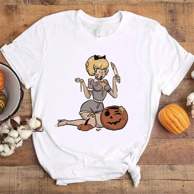 ZX TEE Creative Printed T-Shirt Aesthetic Female Summer Casual Top Women Crew White Basic Tees Cloth Accessories Short Sleeve O-Neck