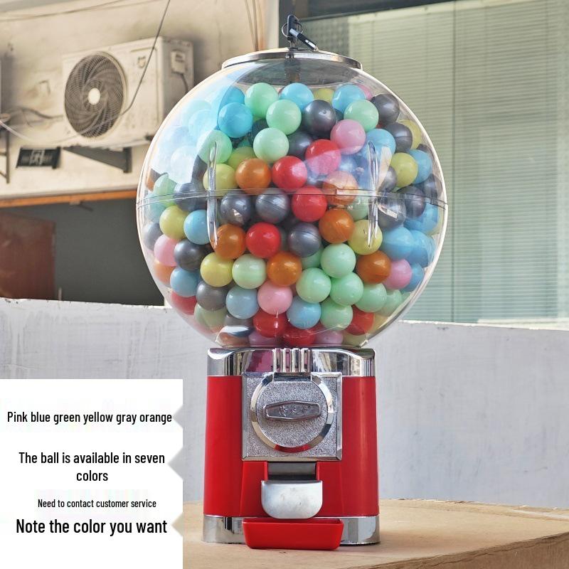 

Квадратная Гачапон Машина с 45 Прыгающими Шариками - Настольная Машина с Крюком и Реквизит для Лотереи на Мероприятия Machine Only, No Balls