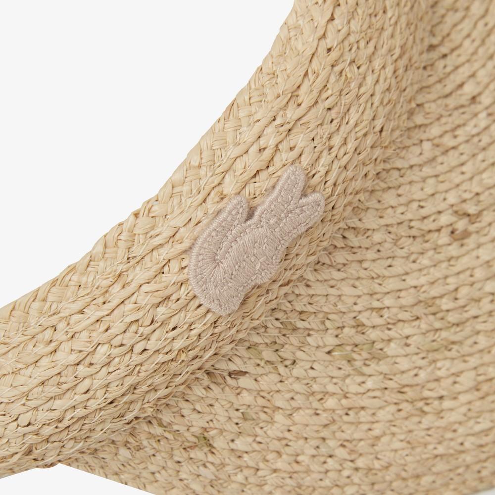 [lacoste] Women's Raffia Sun Visor RK229E-56G02S