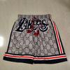 Basketball Shorts With Embroidered NBA Team Logos Super Sonic 76ers Lakers Rockets Magic Raptors Ultrafine Fiber Sport