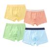 4Pc/lot Children's Cute Cartoon Boxers Boys Pure Cotton Soft Colorful Underpants Underwear Boxer
