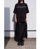 Nouteu Reverse Logo T-Shirt / Black