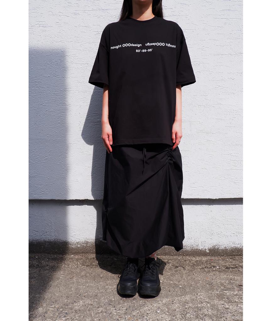 Nouteu Reverse Logo T-Shirt / Black