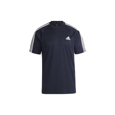 T Shirts Men's Blue Crew Neck Moderate Straight Fit H28899