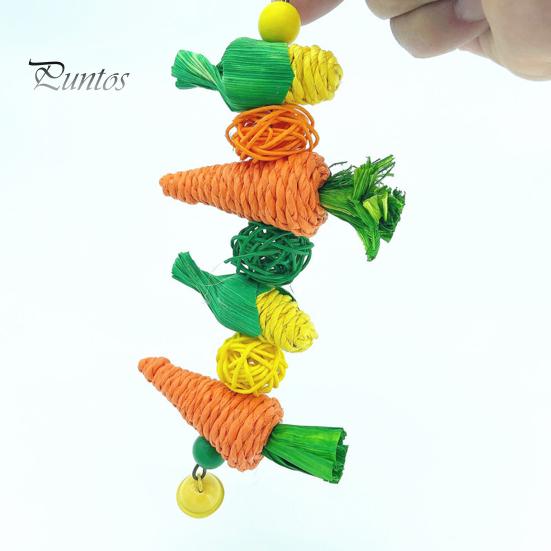 Užitečný háček Design Odolná žvýkací hračka pro papoušky ve tvaru kukuřice Pták Papoušek Závěsná žvýkací hračka pro domácí mazlíčky