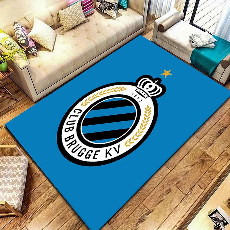 Club Brugge K.V Carpet Rug for Living Room Bedroom Home Sofa Decoration,Kids play Non-slip Floor Mat