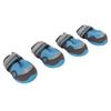 4Pcs Dog Booties Skidproof Wearproof Dog Boots Shoes Breathable Pet Paw Protector with Reflective Strips for Hiking
