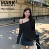 Women's Off-Shoulder Long Sleeve T-Shirt