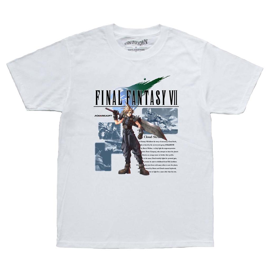 T-shirt Final Fantasy VII Cloud Strife Aerith Tifa Grafica Anime Cotone Manica Corta Casual per Unisex Top Abbigliamento Donna Camicia