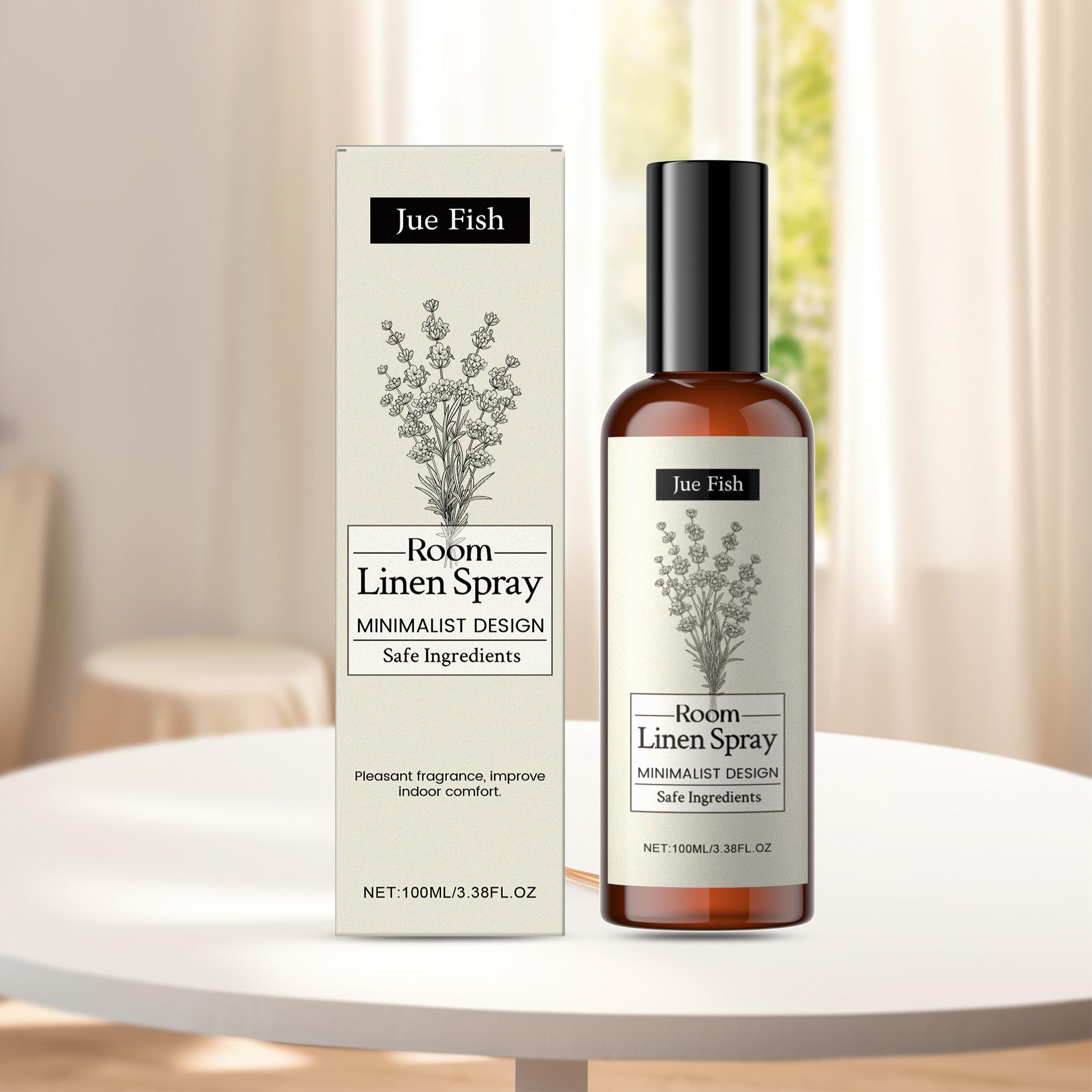 

100ml Lavender Room Fabric Spray Long Lasting Air Freshener Instant Odor Eliminator For Home Office Fresh Scent Deodorizer 100ML