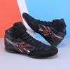 2025 New Mid Cut Unisex Authentic Wrestling Shoes For Men Training Shoes Non-Slip Wrestling Shoes Man Fighting Sneakers Gym Shoe