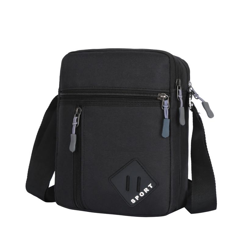 Daily Commuting Shoulder Bag, Casual Men's Bag, Multi-layer Fashionable Crossbody Bag, Outdoor Travel Bag