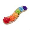 Rainbow Gear Toy Busy Board DIY Accessory,Activity Fidget Parts,Sensory Toy,for Toddler 1-3