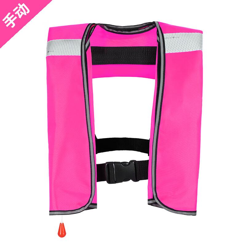 

Portable Manual Inflatable Life Vest with Waist Belt One Size
