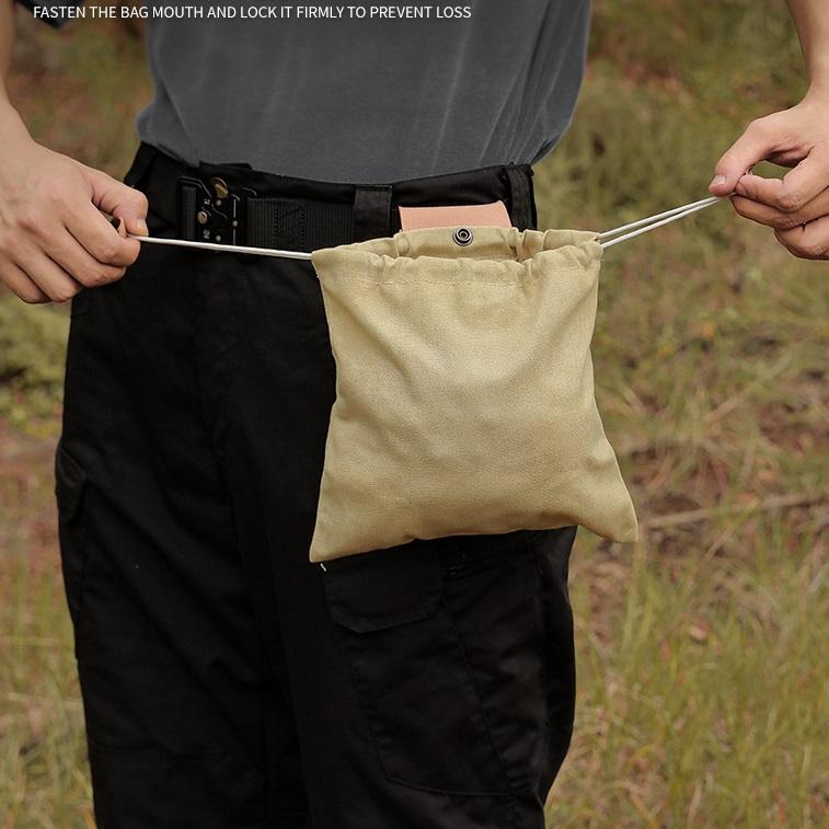 

240005 Комплект складной поясной сумки для сбора фруктов из холста