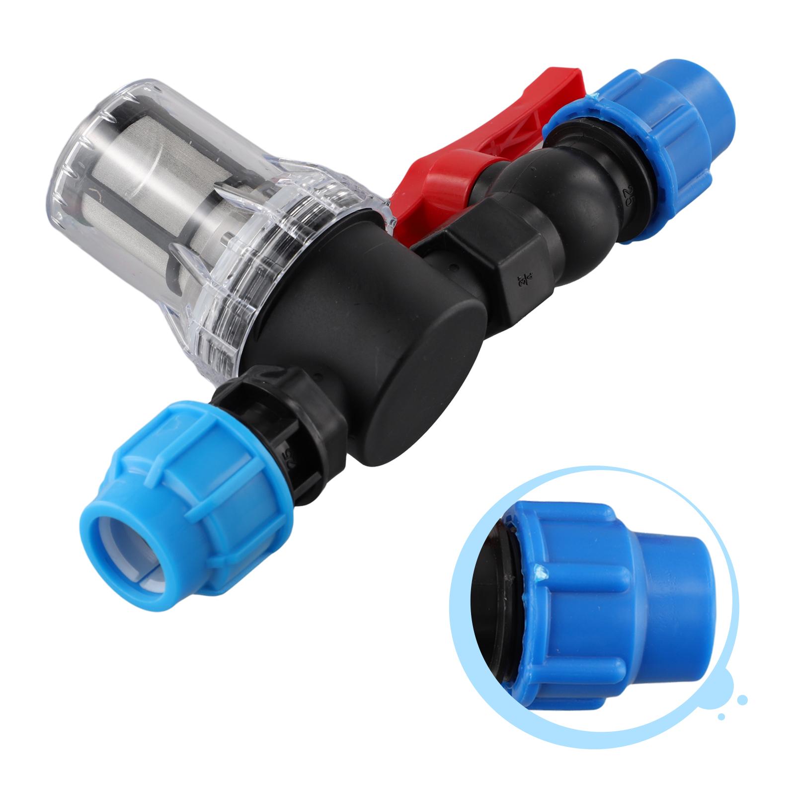 

Specifications Filter Drip Irrigation Easy To Clean Filter Garden Drip Plastic Tube Quick Connector Installation 20mm