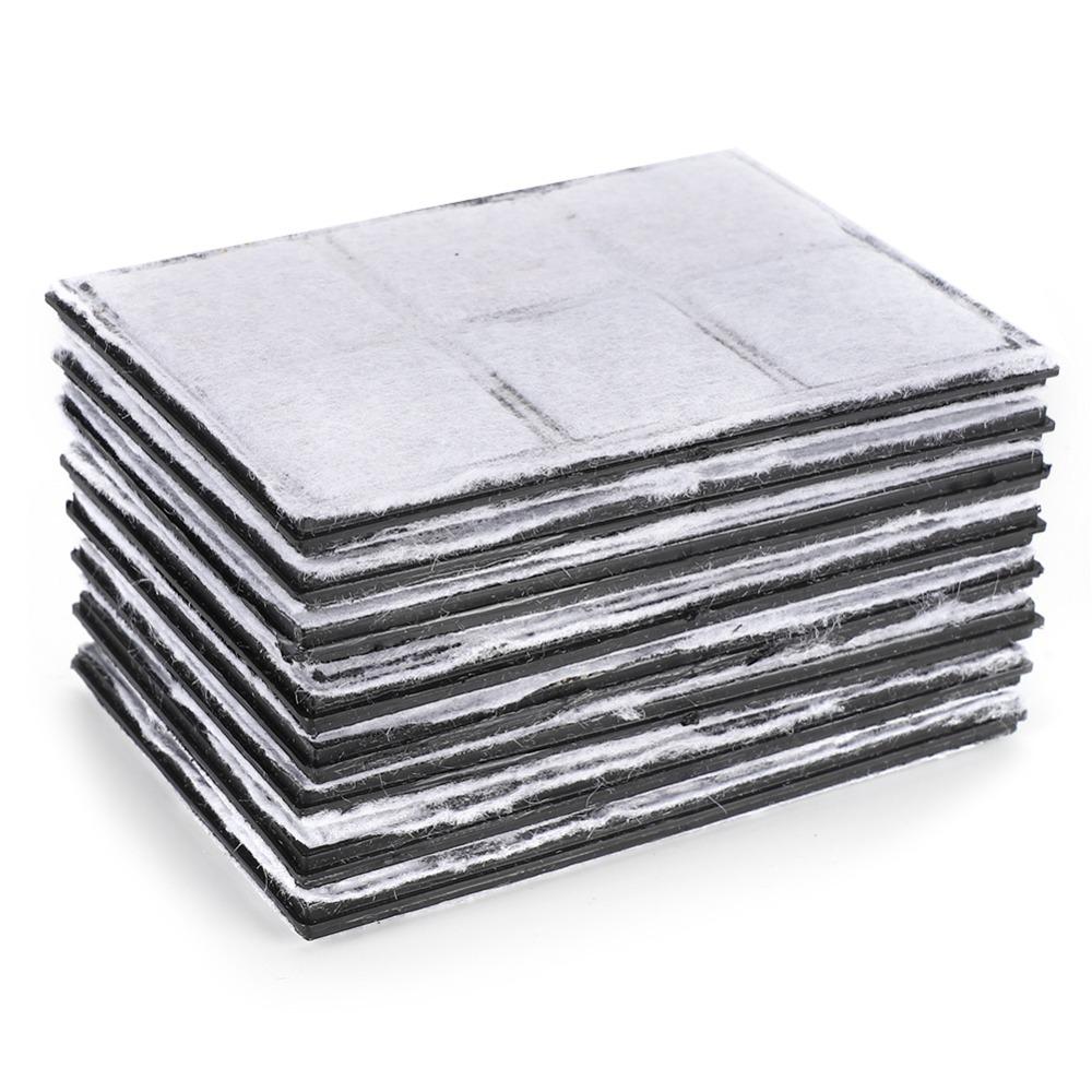 8Pcs Multi-layer Pet Fountain Filter Sheet Thin Pet Water Filter Sheet  Daily Use Six-grid Filter Pad