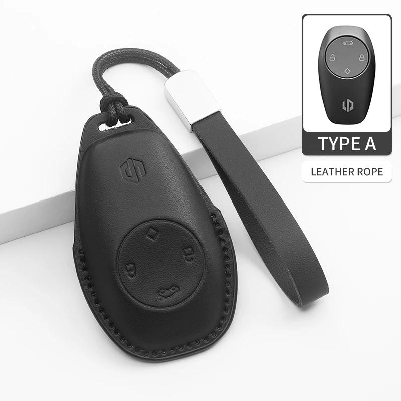 PU Leather Car Remote Key Case Cover Shell For Leapmotor t03 s01 c11 for  Leapmotor C01 T03 S01 C11 Leap Motor Keyless Fob