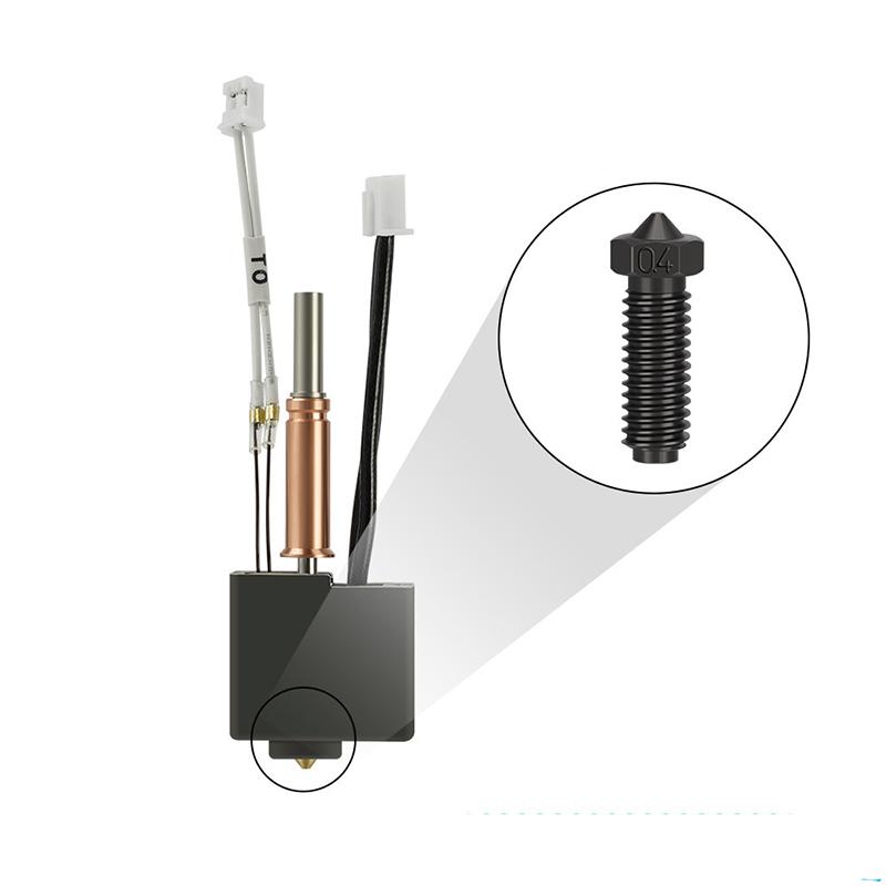 1ks Příslušenství k 3D tiskárně Extruzní tryska Tryska z tvrdé mosazi Koncové sady Nástroje