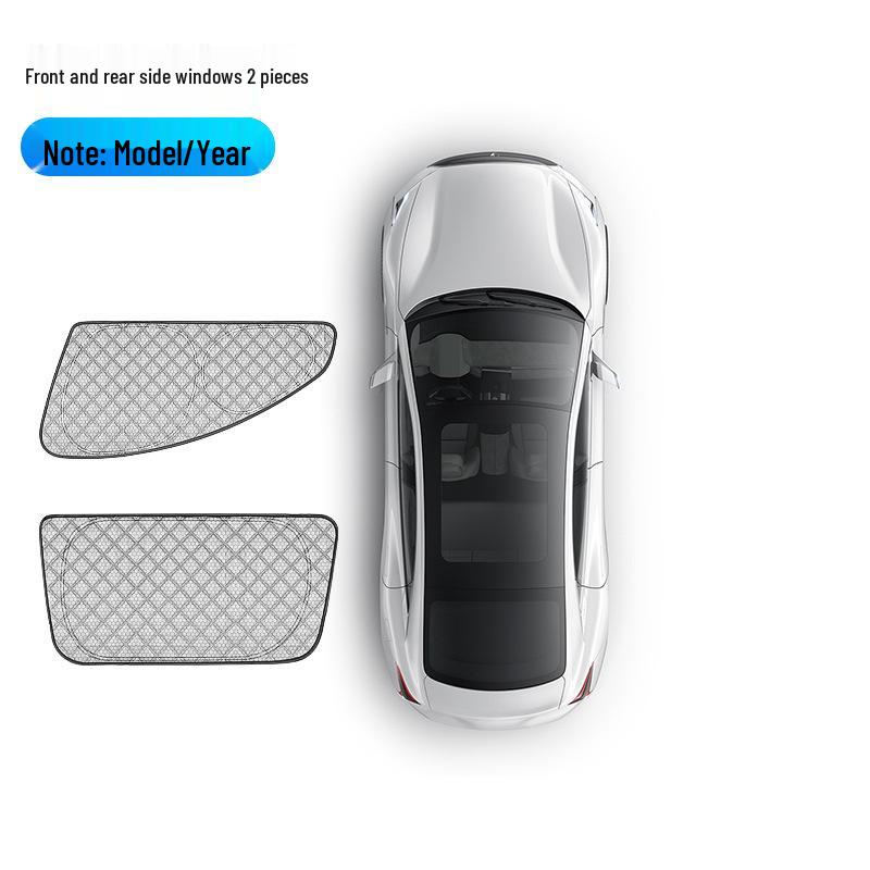 Sunshade Curtain for Xiaopeng M03 X9 P7+ - Thickened Heat Insulation & Privacy Protection