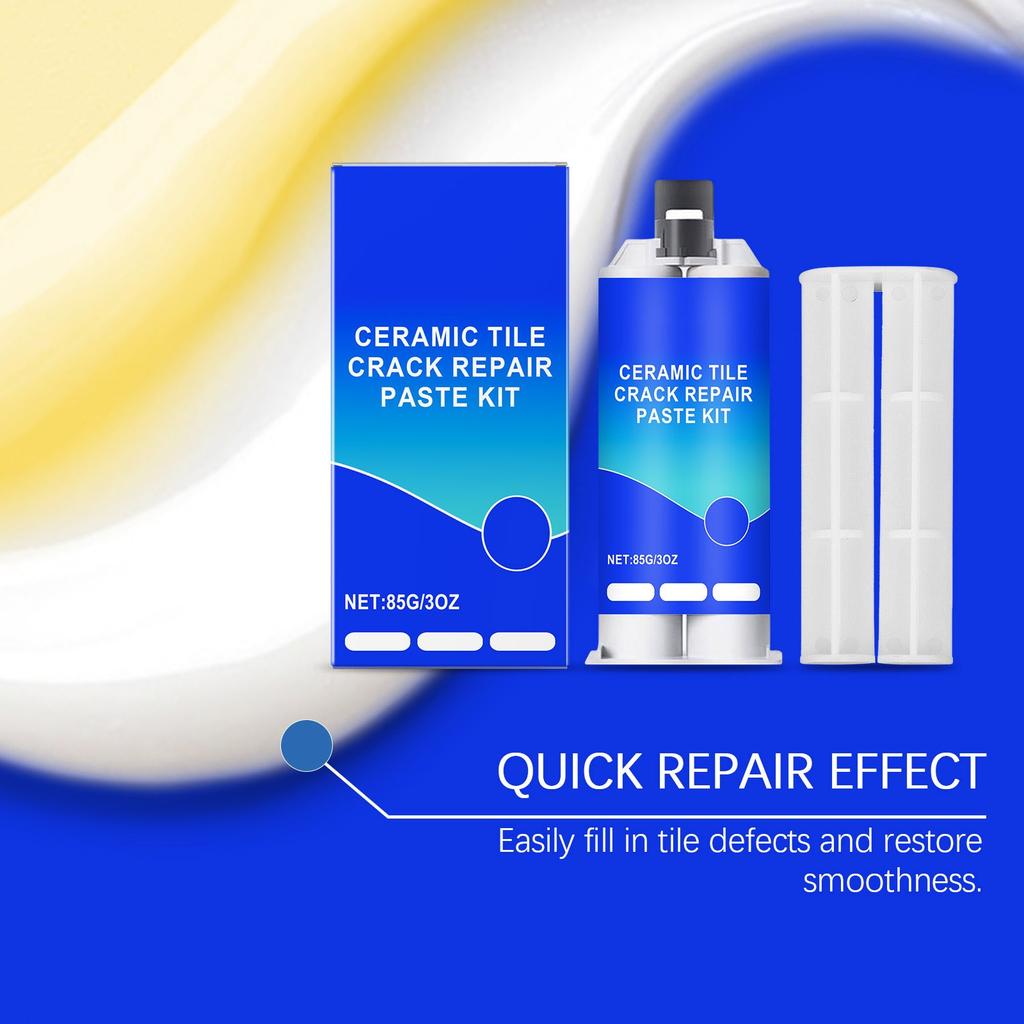 Keramische Lijm; Multifunctionele Lijm; Geschikt voor alle soorten keramiek; Vult gemakkelijk de defecten van tegels en herstelt de gladheid