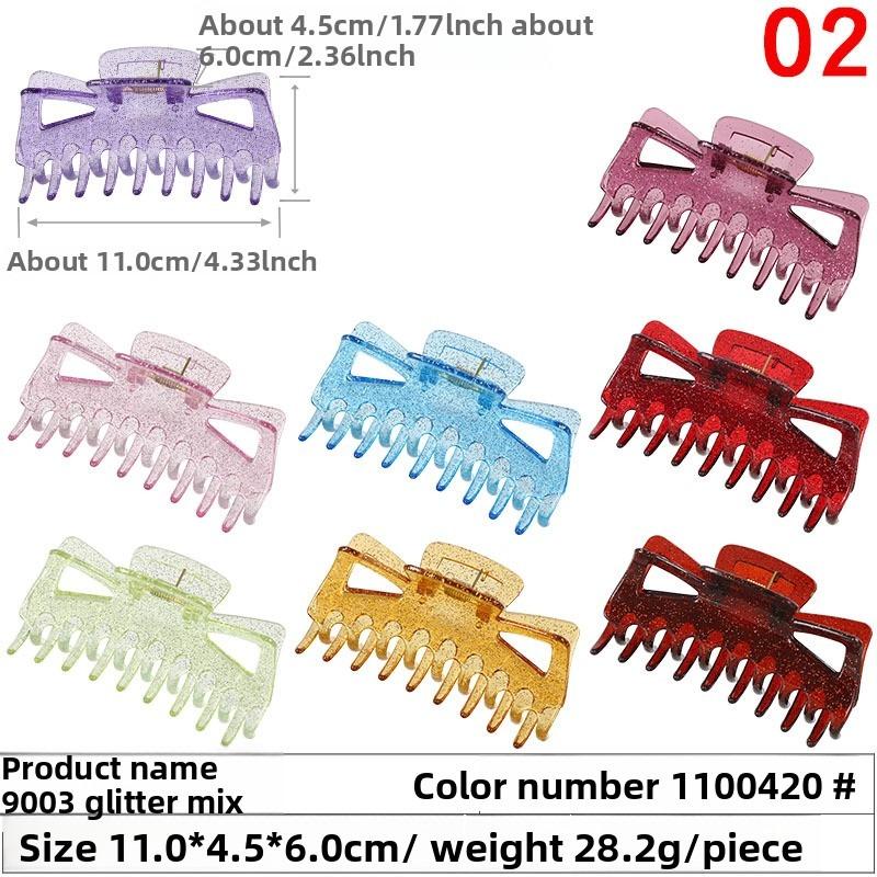 Spring and Summer Ladies' Bath Clips Wig Accessories Grab Clips High Ponytail HairpinsHair Clips