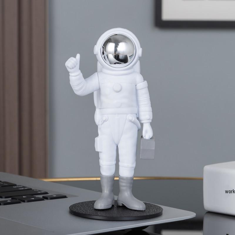 Astronauten-Figur-Ornament für Wohnzimmer oder Kinderzimmer - Weihnachtsgeschenk-Deko Weltraumfahrer